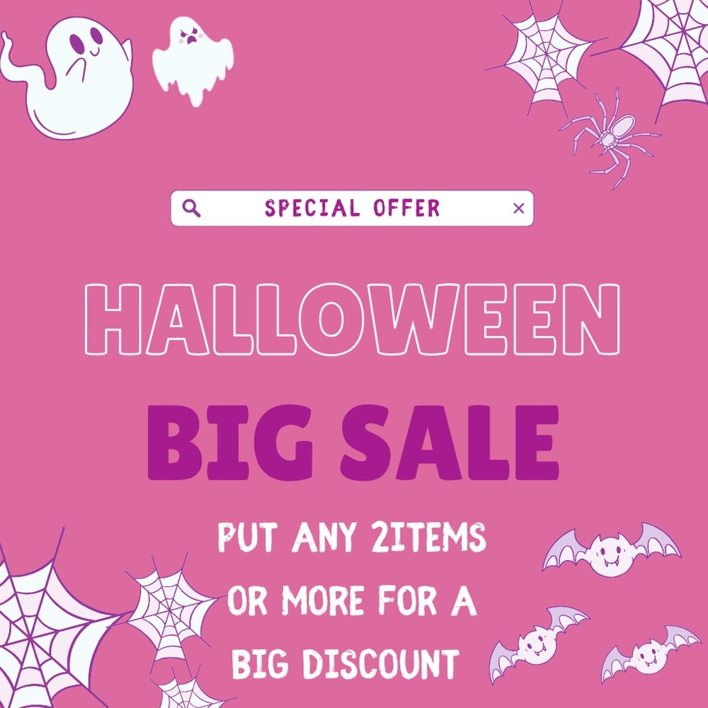 Big Halloween Bundle Sale ‼️